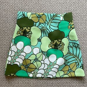 ZARA Floral Printed Skirt